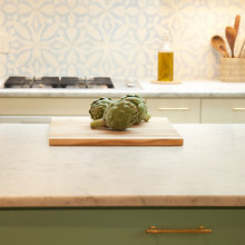 honed marble counter