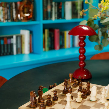 Library & Games room at the Barn