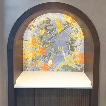 Marriott Hotel Reception Desk Accent