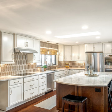 Open Kitchen with Fun Personal Touches
