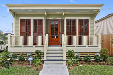 This is an example of a traditional home design in New Orleans.
