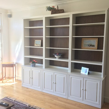 Custom Maple Two Tone Wall System