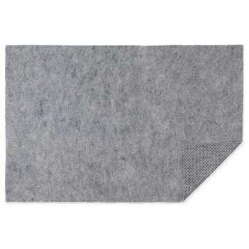 Gray Trimmable Non Slip Rug Pad With Gripper 22X34