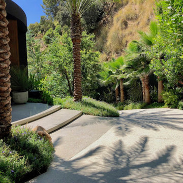Franklin Entrance Garden Path