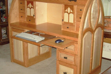 Gothic Arch Roll top desk