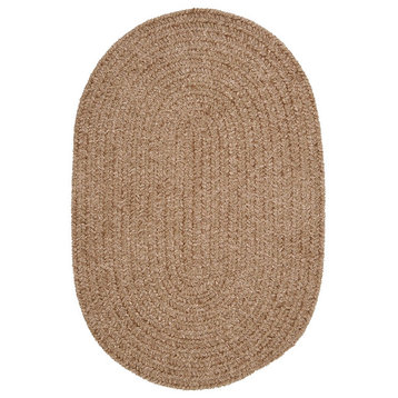 Colonial Mills Spring Meadow S801 Sand Bar Kids/Teen Area Rug, Oval 7'x9'