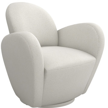 Miami Swivel Chair Cream