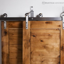 Standard Bypass Barn Door Hardware System - Barn Door Hardware
