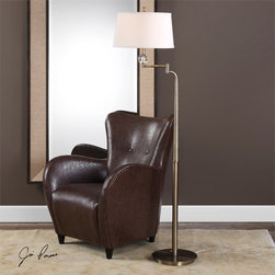 Melini Floor Lamp | Uttermost - Floor Lamps
