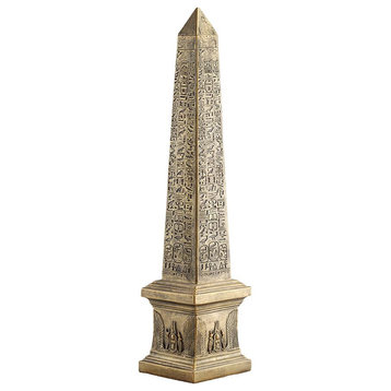 Design Toscano Golden Obelisk Of Ancient Egypt
