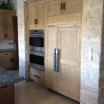 Wire Brushed Kitchen