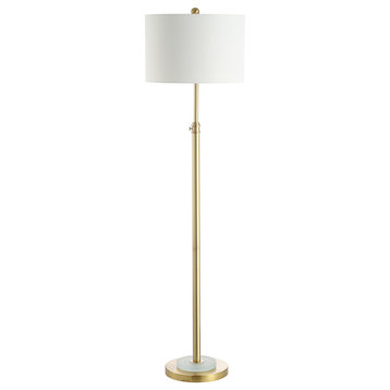 Safavieh Pierson Floor Lamp, Brass