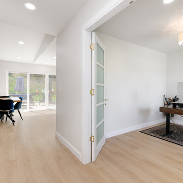Kitchen Relocation and layout reconfiguration