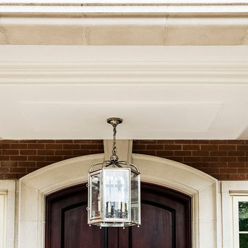 Lowered Ceiling and Decorative Cornice