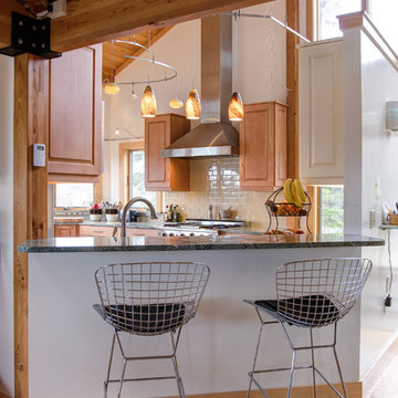 Maine Cabin Gets Clever Upgrade