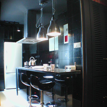 Industrial kitchen.
