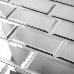 Reflections Glass Mirror Beveled Back Splash Wall Tile - Anaheim, CA - Wall And Floor Tile