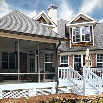 Screened-In Porch off Backyard Deck – Ladson, SC