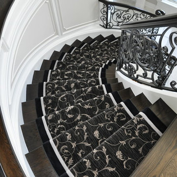 Cresskill, NJ Custom Stair Runner Job