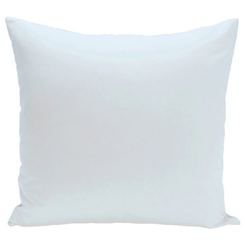 Solid Pillow, Washed Out Blue, 16"x16"