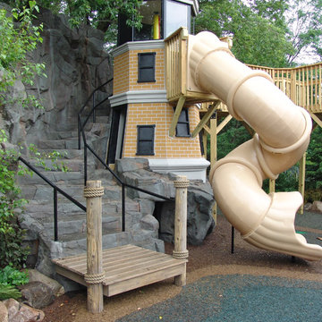 Elevated Tree house and Lighthouse Playground