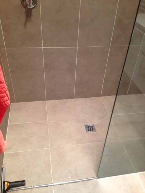 Ensuite shower floor replacement