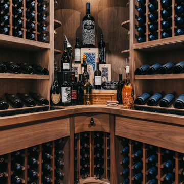 High-Capacity Custom Wine Cellar