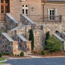 Front entrance steps