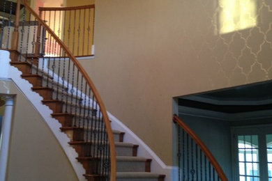 Example of a classic staircase design in DC Metro