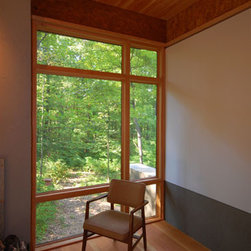 Custom Home - Bluff House - Windows