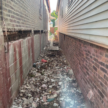 Bridgeport  Rear unit rehab and basement underpinning