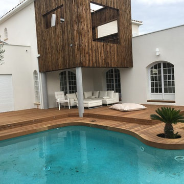 Terrasse Piscine Ipé