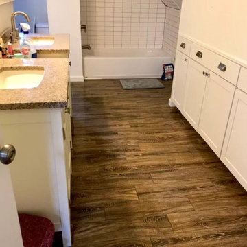Before and After Restroom Cleaning in Westerville, OH