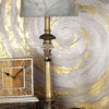 Tuscan Gold Metal Buffet Lamp Set 97316