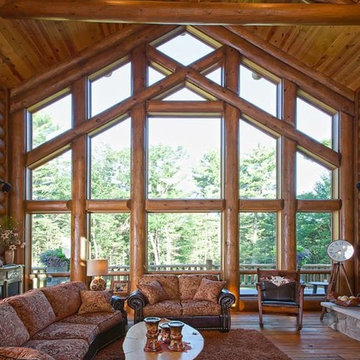 Adams, WI Wisconsin Log Home