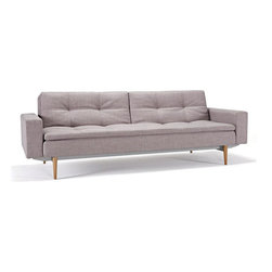 Dublexo Deluxe Convertible Sofa w/ Arms by Innovation - Sleeper Sofas