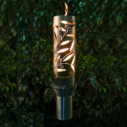 Dragonfly Stainless Steel Tiki Torch Kit - Outdoor Torches