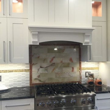 Transitional White Kitchen Remodel