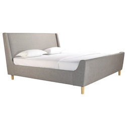 Contemporary Sleigh Beds by Houzz