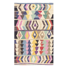 Hand-Tufted Tikal Geometric Rug, Multi, 4'x6'