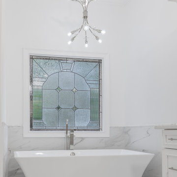 Timeless Marble Master Bathroom