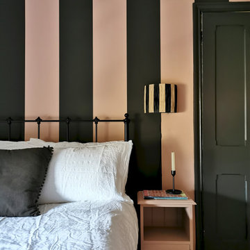 The Striped Guest Bedroom