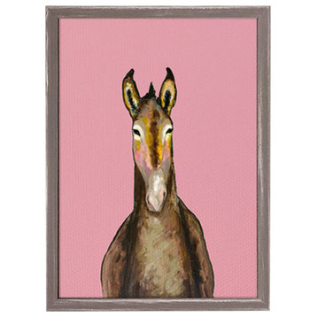 "Donkey" Mini Framed Canvas by Eli Halpin