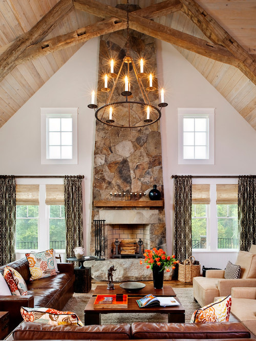 Reclaimed Wood Ceiling Beams Houzz