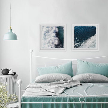 Beach Waves Diptych