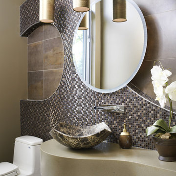 water's edge project - powder room
