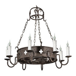 CH-191 Hand Made Iron Chandelier Designs - Chandeliers
