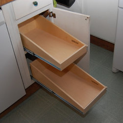 Base Cabinets and Other Creative Solutions - Kitchen Drawer Organizers