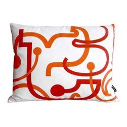Letters Throw Pillows by notNeutral - Decorative Pillows