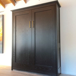 Satin Black Pool Room Murphy Beds - Products